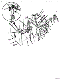04 - Body - Rear View parts for Thermador Range ESC30B-01 from AppliancePartsPros.com
