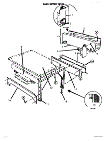 08 - Base & Toeplate parts for Thermador Range ESC30B-01 from AppliancePartsPros.com