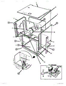 03 - Body - Front View parts for Thermador Range ESC30CVB from AppliancePartsPros.com
