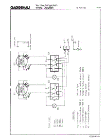 02 - Tech Wiring Diagram parts for Gaggenau VC113-602 from AppliancePartsPros.com