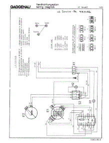 02 - Tech Wiring Diagram parts for Gaggenau VC114-602 from AppliancePartsPros.com