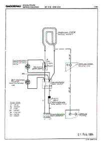 02 - Tech Wiring Diagram parts for Gaggenau VF112-610 from AppliancePartsPros.com