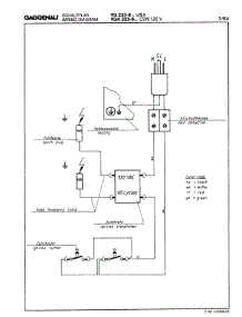 02 - Tech Wiring Diagram 3 / 2260-05 parts for Gaggenau VG223-812 from AppliancePartsPros.com