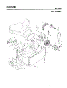 05 - Base Assembly parts for Bosch Dryer WTA3500 UC/08 from AppliancePartsPros.com