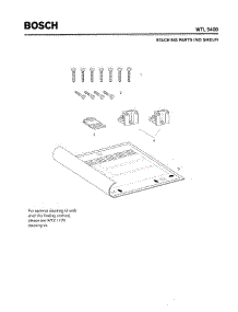 08 - Stacking Parts (No Shelf) parts for Bosch WTL5400 UC/04 from AppliancePartsPros.com