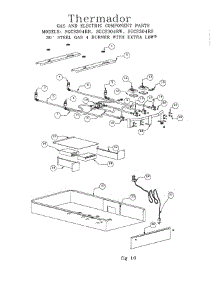 04 - Gas And Electric Component Parts parts for Thermador Cooktop SGC304RS from AppliancePartsPros.com