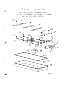08 - Gas And Electric Component Parts parts for Thermador Cooktop SGC365RS from AppliancePartsPros.com
