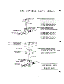18 - Gas Control Valve Detail parts for Thermador Cooktop SGCS456RW from AppliancePartsPros.com