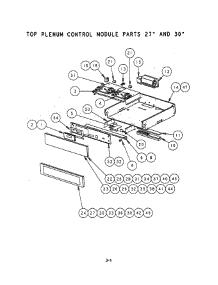 04 - Top Plenum parts for Thermador Wall Oven SCD302T from AppliancePartsPros.com
