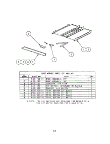 08 - Base parts for Thermador Wall Oven SC272T from AppliancePartsPros.com