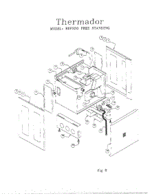10 - Rdfs30, Rdf30 Free Standing parts for Thermador RES30QB S/N 9708 & UP from AppliancePartsPros.com