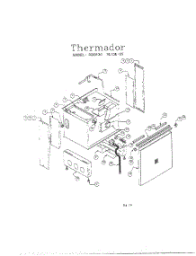 12 - Rdss30 Slide-In parts for Thermador RDF30RS S/N 9707 & UP from AppliancePartsPros.com