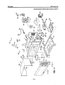04 - Microwave Parts & Food Cavity parts for Thermador MBYB AFTER S/N 8204 from AppliancePartsPros.com