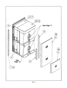 03 - Back And Side parts for Thermador Wall Oven C271U from AppliancePartsPros.com