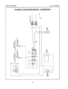 28 - Wiring Diagram parts for Thermador Grill & Smoker CGBD30RX from AppliancePartsPros.com
