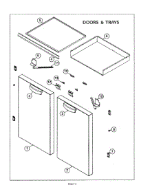 10 - Doors & Trays parts for Thermador CGB30RCULP from AppliancePartsPros.com