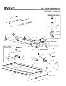 02 - Component Assemblies parts for Bosch NGT732 UC (FD 8202 -) from AppliancePartsPros.com