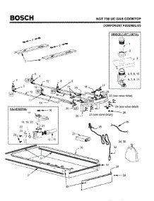 02 - Component Assemblies parts for Bosch NGT736 UC (FD 8202 -) from AppliancePartsPros.com