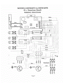 08 - Wiring Diagram - Hdw42ts & Hdw48ts parts for Thermador HDW42TS from AppliancePartsPros.com