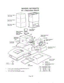 18 - Hood parts for Thermador Range Hood HGSI42TS from AppliancePartsPros.com