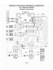 23 - Wiring Diagram parts for Thermador HTDI48TS from AppliancePartsPros.com