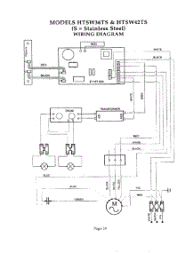 29 - Wiring Diagram parts for Thermador HTSW36TS from AppliancePartsPros.com