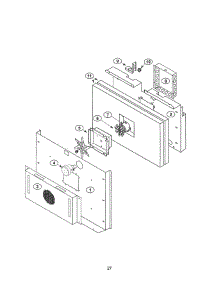 26 - Back Oven Liner parts for Thermador Range PRG366US from AppliancePartsPros.com