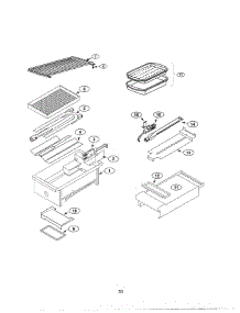 32 - Grill parts for Thermador Range PRG364GDUS from AppliancePartsPros.com