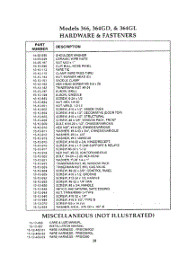 38 - Hardware & Fasteners parts for Thermador Range PRG364GLUS from AppliancePartsPros.com
