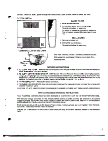 05 - Instructions Page 2 parts for Thermador Range Hood VCH-3 from AppliancePartsPros.com