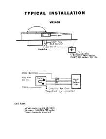03 - Typical Installation parts for Thermador Range Hood VR-1400 from AppliancePartsPros.com