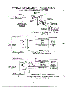 04 - Control Switch parts for Thermador Range Hood VTR600R from AppliancePartsPros.com