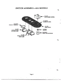 03 - Switch Assembly parts for Thermador Range Hood PH42HQS from AppliancePartsPros.com