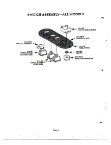 03 - Switch Assembly parts for Thermador Range Hood PH48HQS from AppliancePartsPros.com