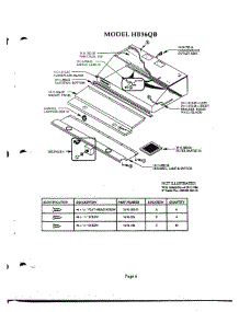 06 - Hood parts for Thermador Range Hood HB36QB from AppliancePartsPros.com