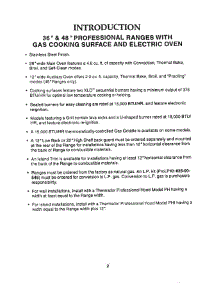 02 - Introduction parts for Thermador Range PRSE364GDS from AppliancePartsPros.com