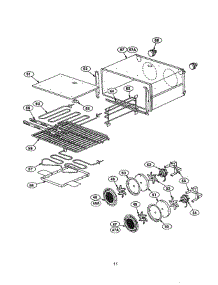 10 - Convection Oven parts for Thermador Range PRSE364GLS from AppliancePartsPros.com