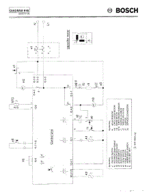 08 - Tech Circuit Diagram Uc / 06 parts for Bosch Dishwasher SHU9905 UC/06 (FD 7905-7912) from AppliancePartsPros.com