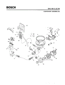 04 - Component Assemblies parts for Bosch Dishwasher SHU9915 UC/06 (FD 7908-8002) from AppliancePartsPros.com