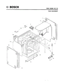 03 - Tank Assembly parts for Bosch Dishwasher SHU9926 UC/12 (FD 8003-) from AppliancePartsPros.com