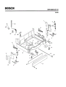 05 - Base parts for Bosch Dishwasher SHV6803 UC/12 (FD 8105 -) from AppliancePartsPros.com
