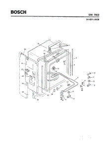 03 - Inner Liner parts for Bosch Dishwasher SMI7052 US/09 (FD 7210-) from AppliancePartsPros.com