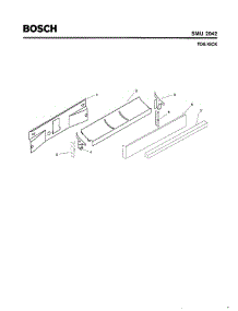 07 - Toe Kick parts for Bosch Dishwasher SMU2042 UC/09 (FD 7307-7504) from AppliancePartsPros.com