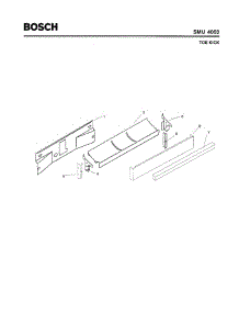 07 - Toe Kick parts for Bosch Dishwasher SMU4052 UC/14 (FD 7402-7902) from AppliancePartsPros.com