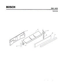 07 - Toe Kick parts for Bosch Dishwasher SMU4052 US/01 (FD 7106-7308) from AppliancePartsPros.com