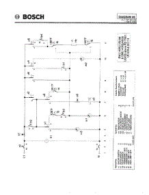 09 - Tech Circuit Diagram parts for Bosch Dishwasher SMU4052 UC/14 (FD 7402-7902) from AppliancePartsPros.com