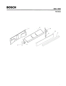 07 - Toe Kick parts for Bosch Dishwasher SMU4096 UC/14 (FD -7902) from AppliancePartsPros.com