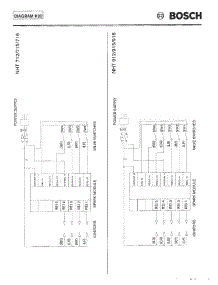 02 - Tech Circuit Diagram Euc parts for Bosch Cooktop NHT712 from AppliancePartsPros.com