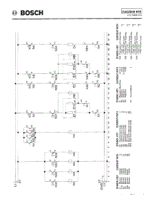 03 - Tech Circuit Diagram Euc parts for Bosch Cooktop NKT722 from AppliancePartsPros.com