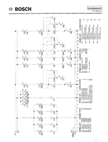 03 - Tech Circuit Diagram Euc parts for Bosch Cooktop NKT922 from AppliancePartsPros.com
